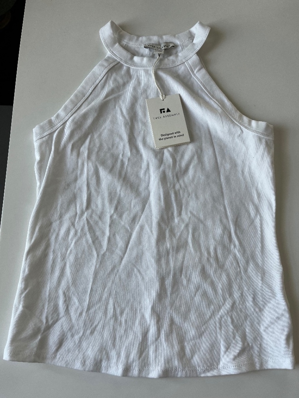 Free Assembly Tank , White , NWT! Never worn! Size XS